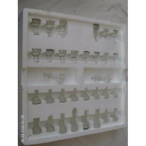 Maplegrove Collection GLASS CHESS SET.