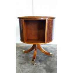 ANTIQUE REVOLVING BOOKCASE / BOOKSTAND YEW COLOUR DELIVERY AVAILABLE