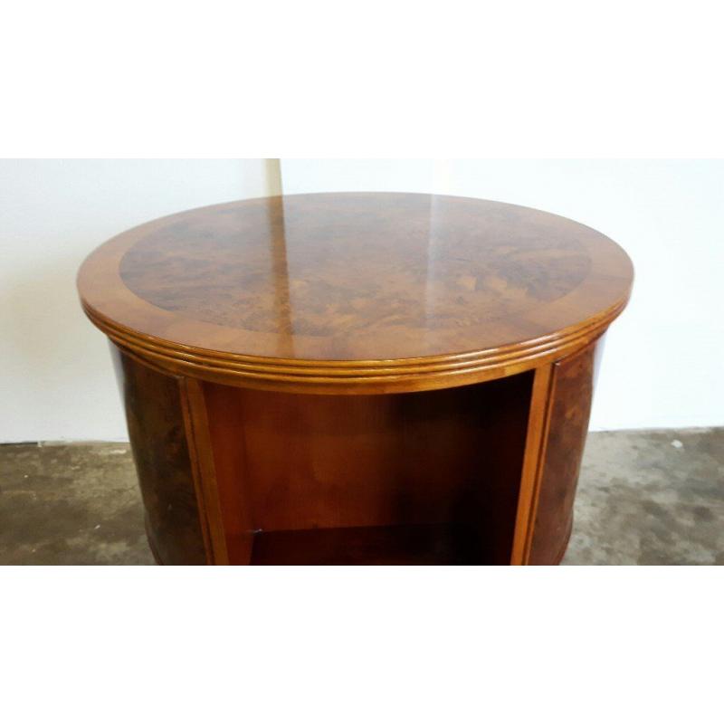 ANTIQUE REVOLVING BOOKCASE / BOOKSTAND YEW COLOUR DELIVERY AVAILABLE