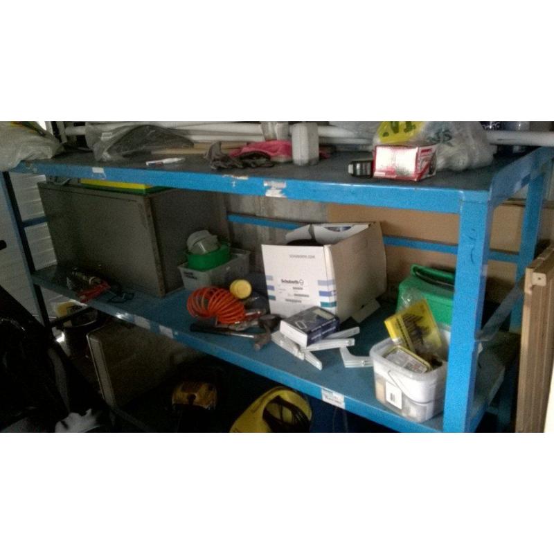 large workshop bench