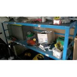 large workshop bench