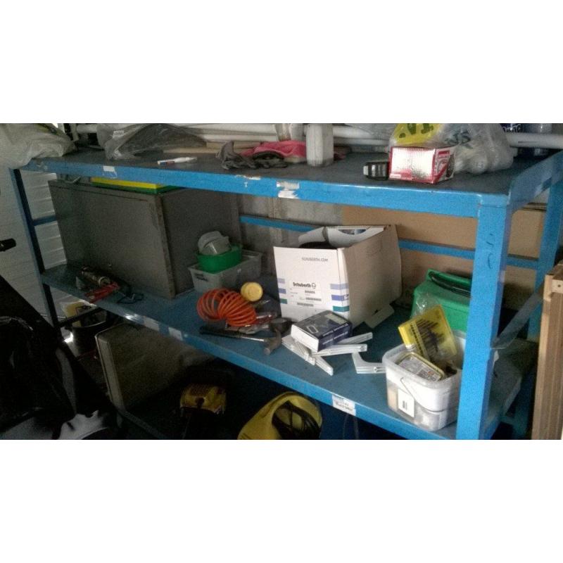 large workshop bench