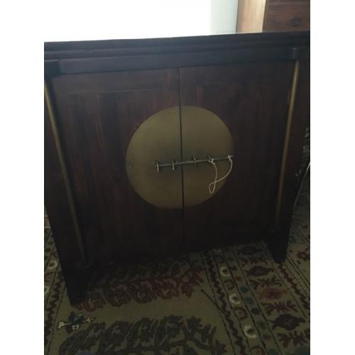 Oriental style cabinet