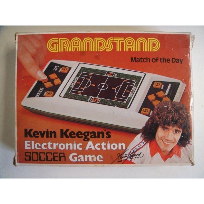 Rare and Vintage Kevin Keegan Grandstand Eelectronic Football Game