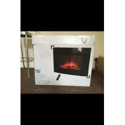 Wall fire