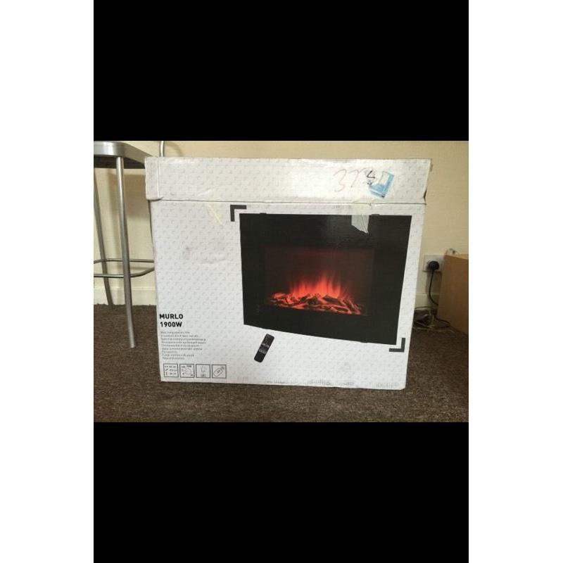 Wall fire
