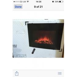 Wall fire