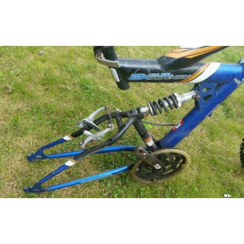 Free scrap bike just frame front wheel etc