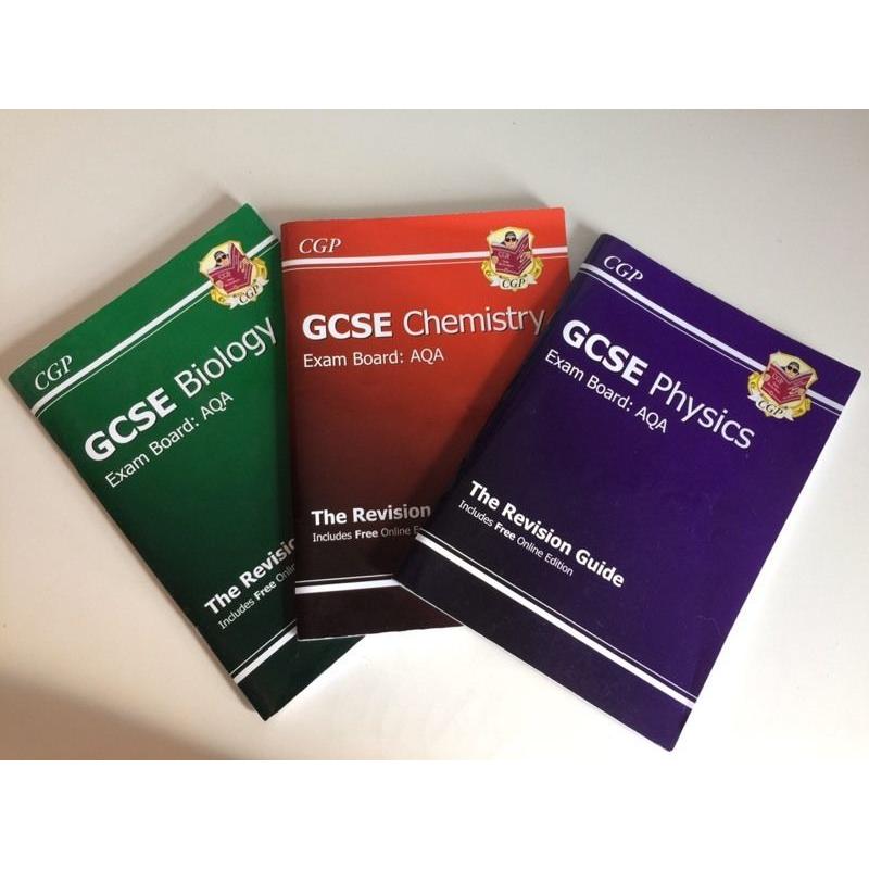 CGP Individual Triple Science Revision Guides for AQA exam board