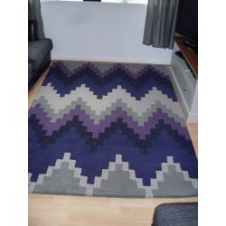 BRAND NEW HAND TUFTED WOOL RUG