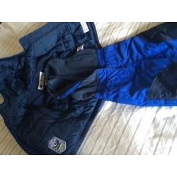 Columbia royal blue 2 piece snow suit - 4 years
