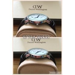 Daniel Wellington DW watch brand new with box and papers designer leather strap not Armani boss