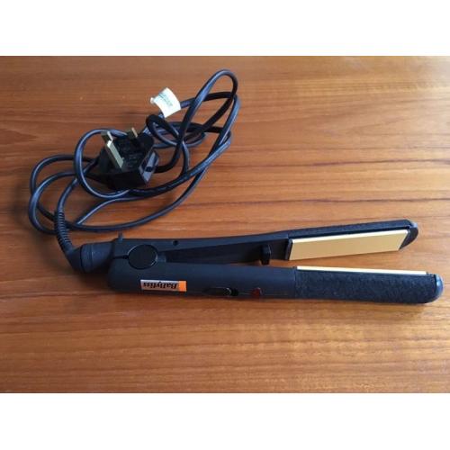 Babyliss ceramic plate hair straighteners