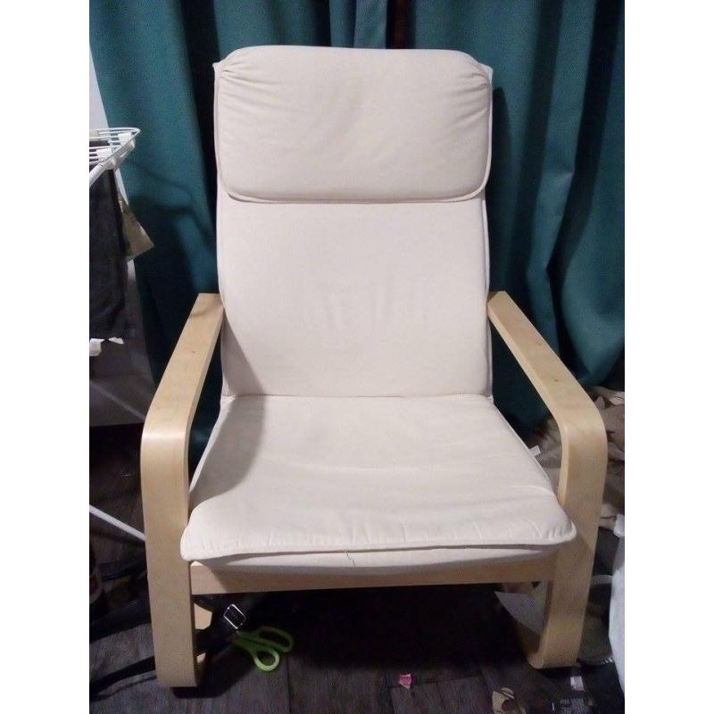 IKEA PELLO white armchair in perfect condition