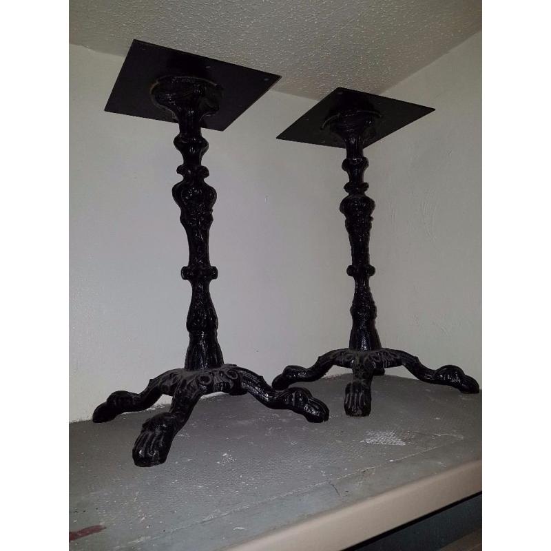 Cast iron legs