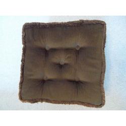 Brown Storage Box / Pouffe