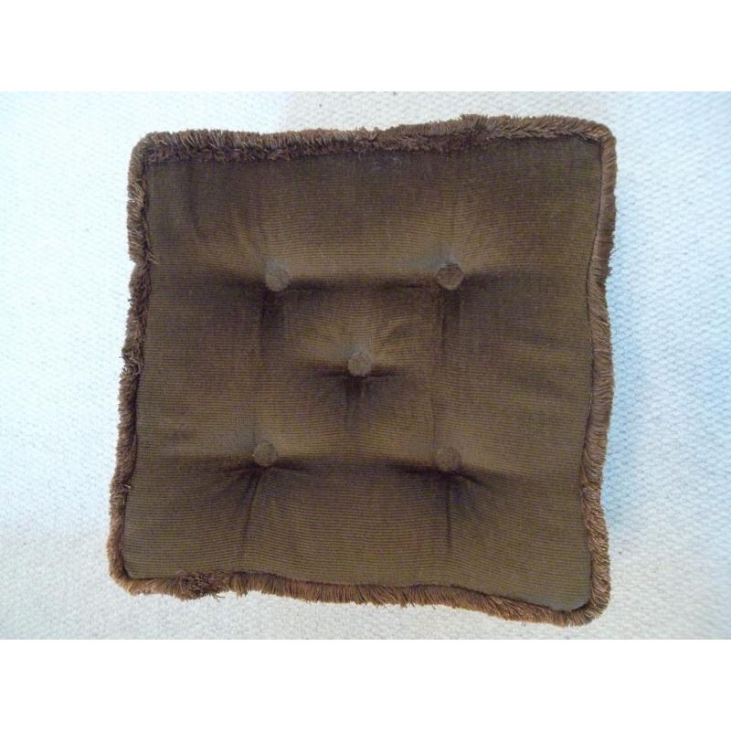 Brown Storage Box / Pouffe