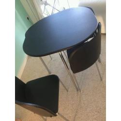 Table and 4 chairs