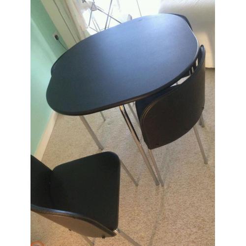 Table and 4 chairs