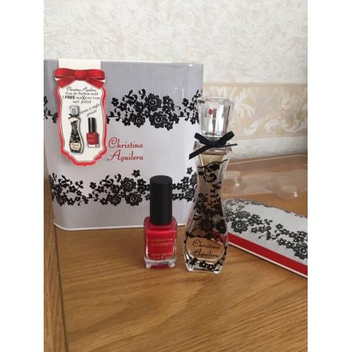 New Christina Aguilera perfume set