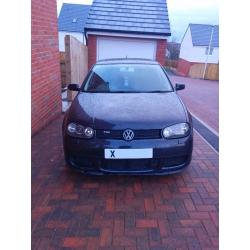 *Genuine* VW R32 Front Bumper - Volkswagen Golf mk4 - Diamond Black (LC9Z)