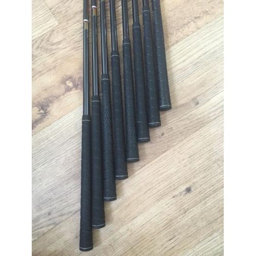 Set of Hippo golf clubs: 3456789P fair condition.