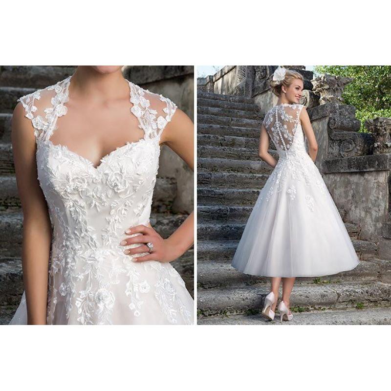 Sincerity 3875 Wedding Dress in Ivory Size 16/18
