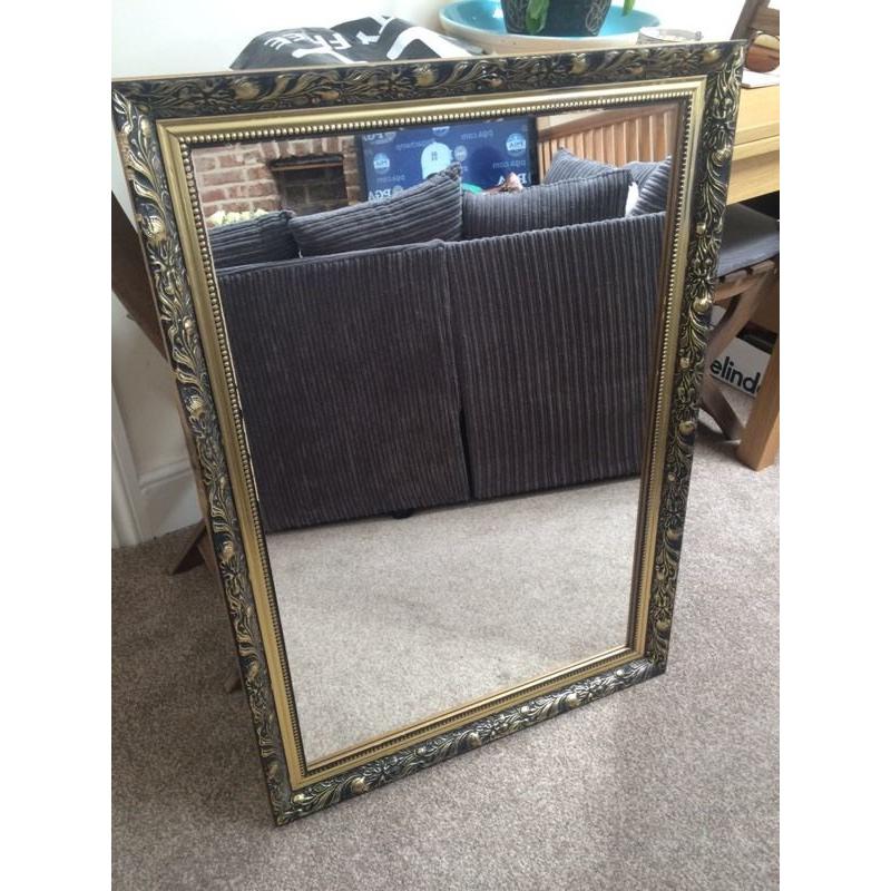 Beautiful antique mirror 90x60cm large