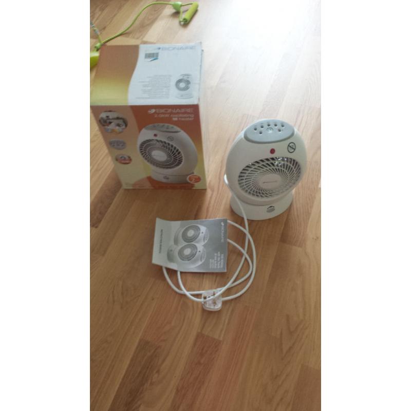 Bionaire Oscillating Fan heater.