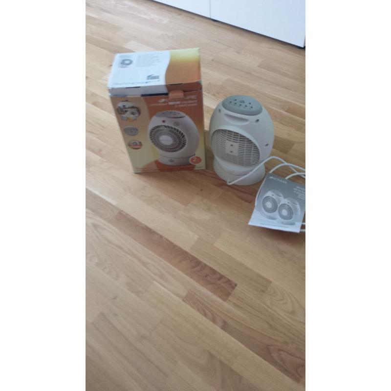 Bionaire Oscillating Fan heater.