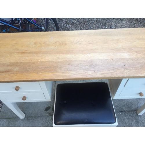 Dressing table and stool