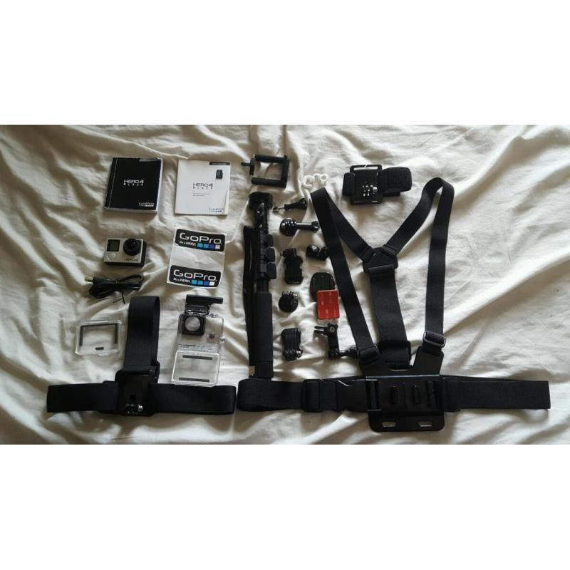 GoPro Hero4 Black with Accessories