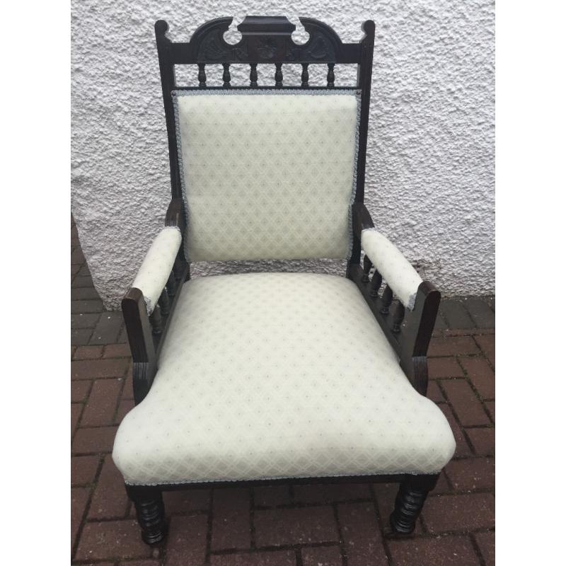 Pair of Vintage armchair , in good condition , with lovely colours, feel free to view,