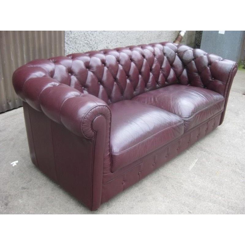 3.2 seater chesterfield sofas.