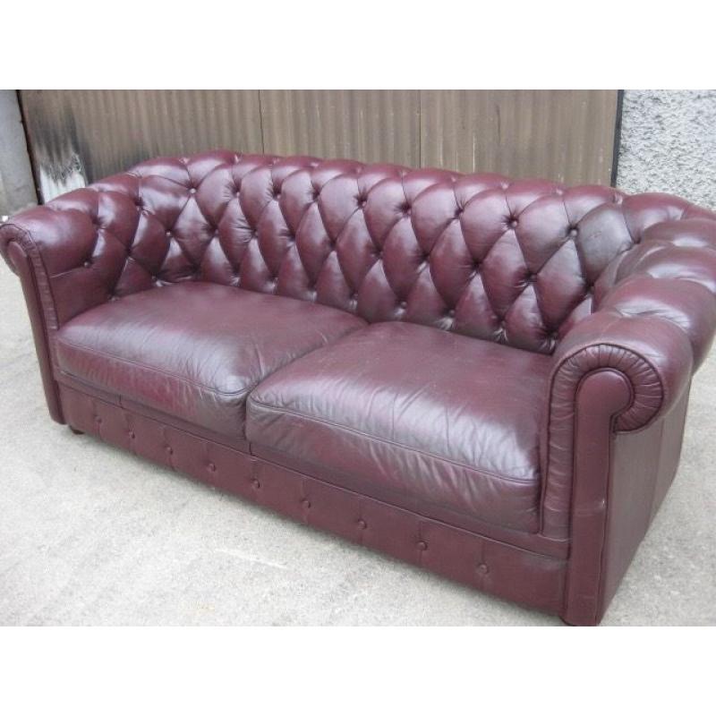 3.2 seater chesterfield sofas.