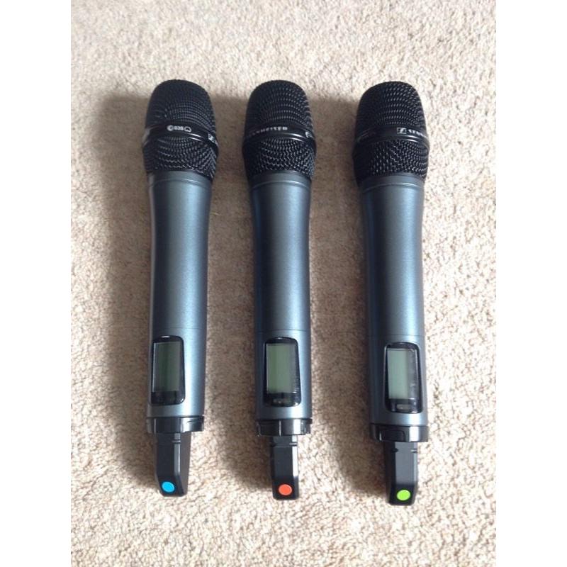 Sennhieser wireless mics