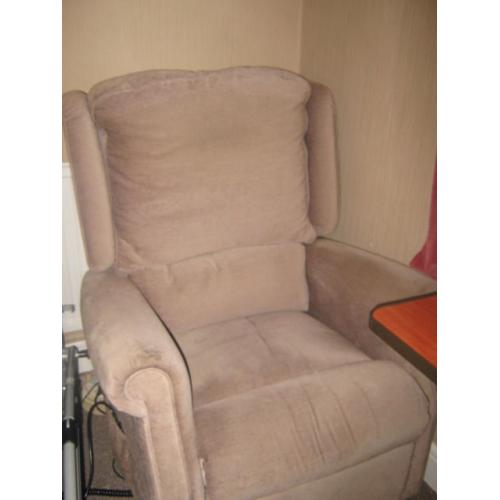 Electric reclining chair.