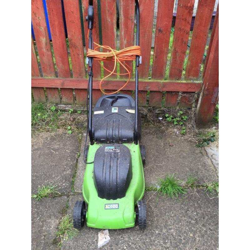 Electric Lawnmowers, strimmer, hedge cutter
