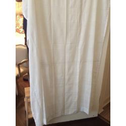 Voile curtain x2