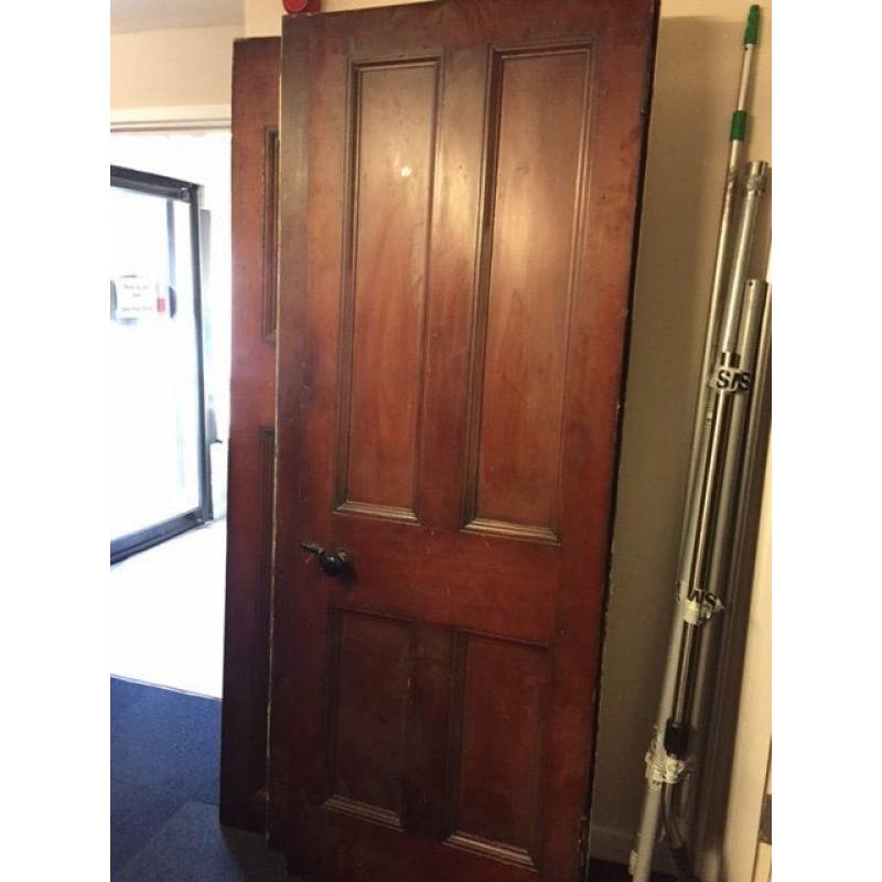 3 x Wooden Doors