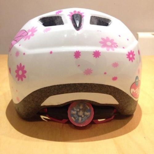 Girls Met cycle helmet