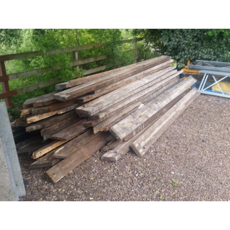 Reclaimed Timber beams