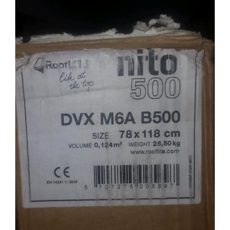 Rooflite Nito500 skylight, roof light