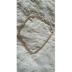 Gents solid gold chain