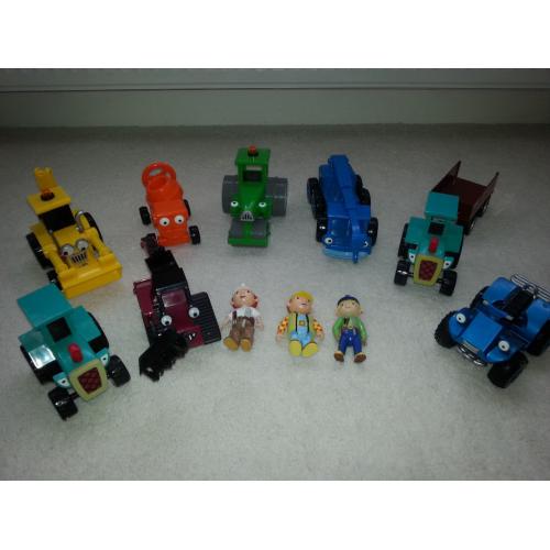 bob the builder figures and friction vehicles