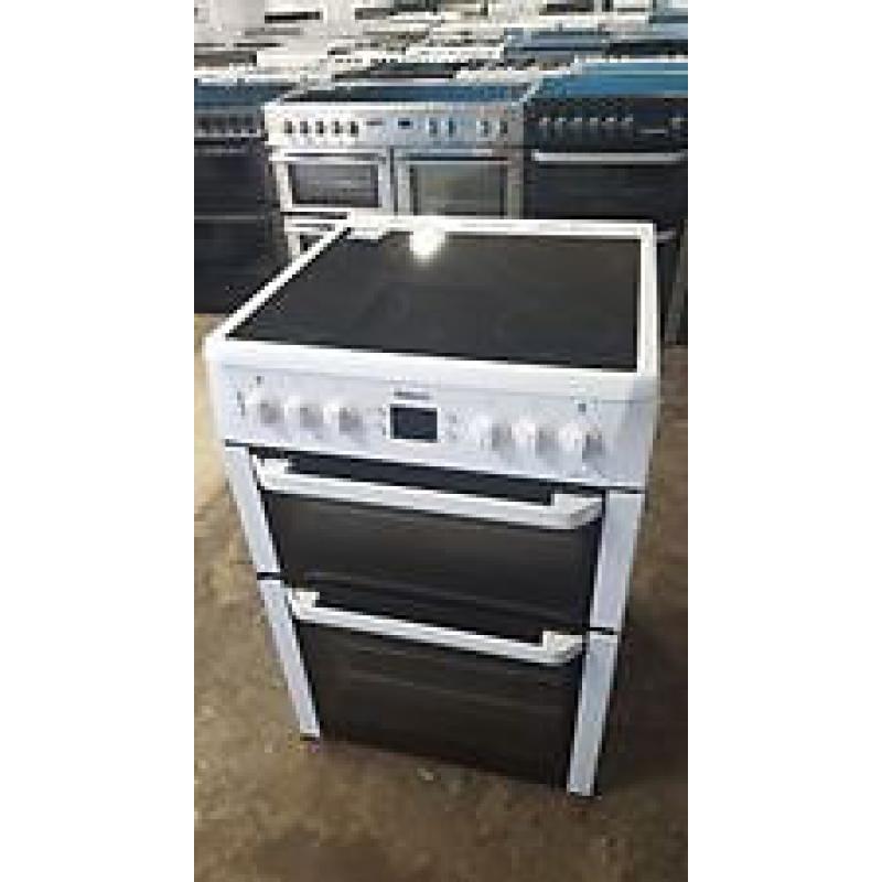 c563 white beko 60cm ceramic electric cooker comes with warranty can be delivered or collected