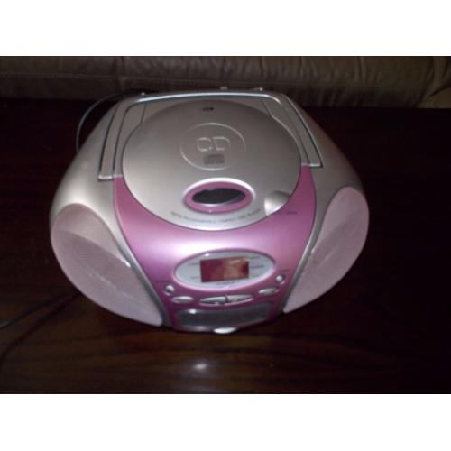 Compact CD player and radio.