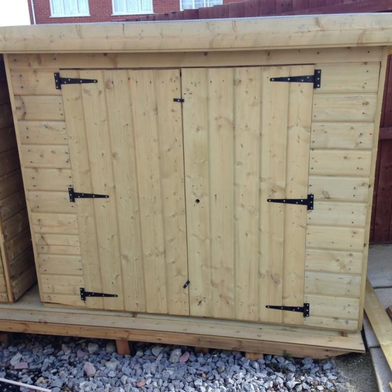ex display 6x3 tanalised tool store