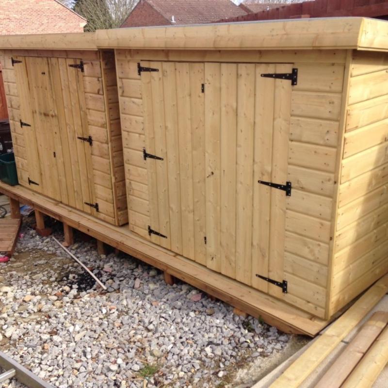 ex display 6x3 tanalised tool store