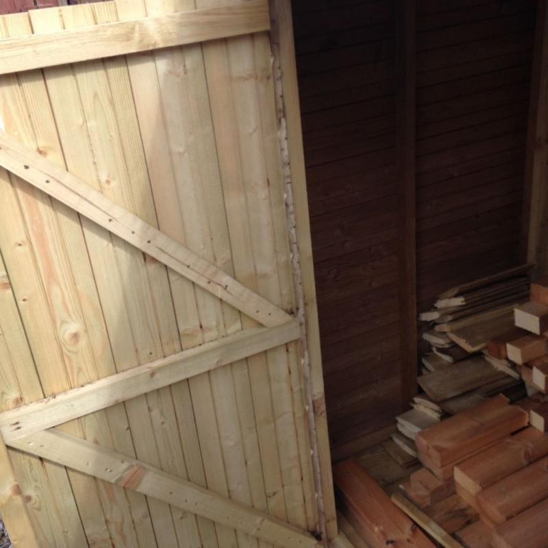 ex display 6x3 tanalised tool store